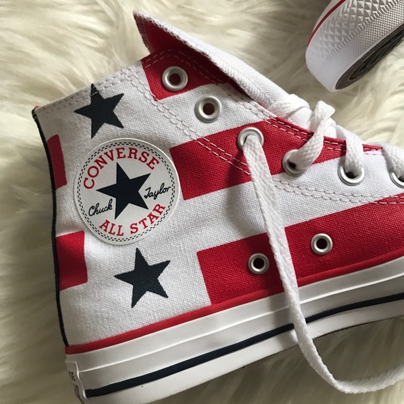 NWOT Converse Chuck Taylor High Tops Americana - Picture 4 of 6